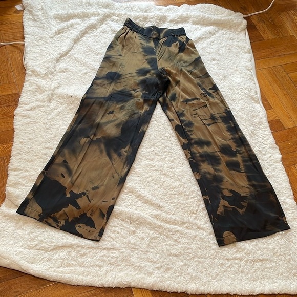 Momoni silk pants wide leg Italian size M - Picture 13 of 13